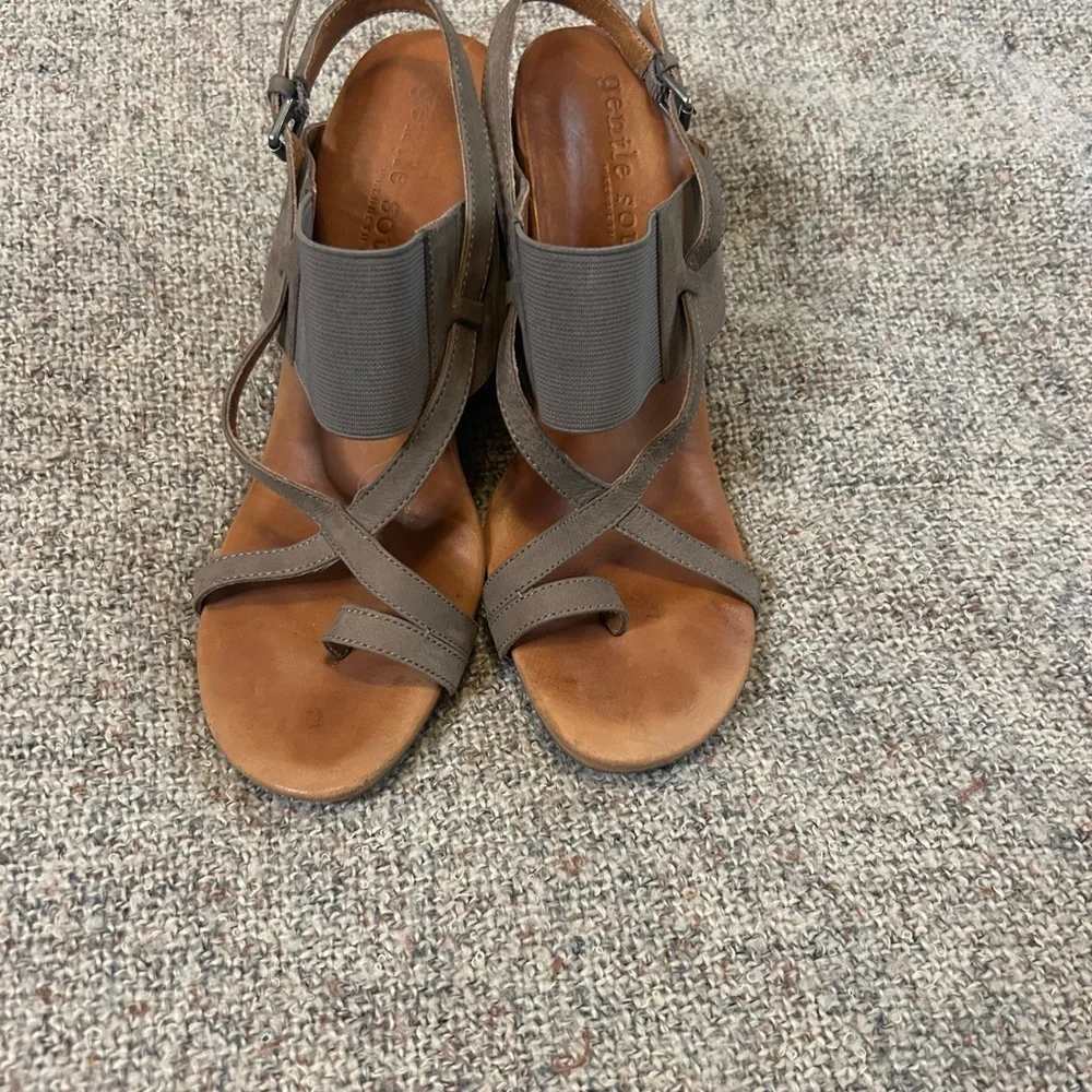Gentle Souls Suede Iriwin Sandal